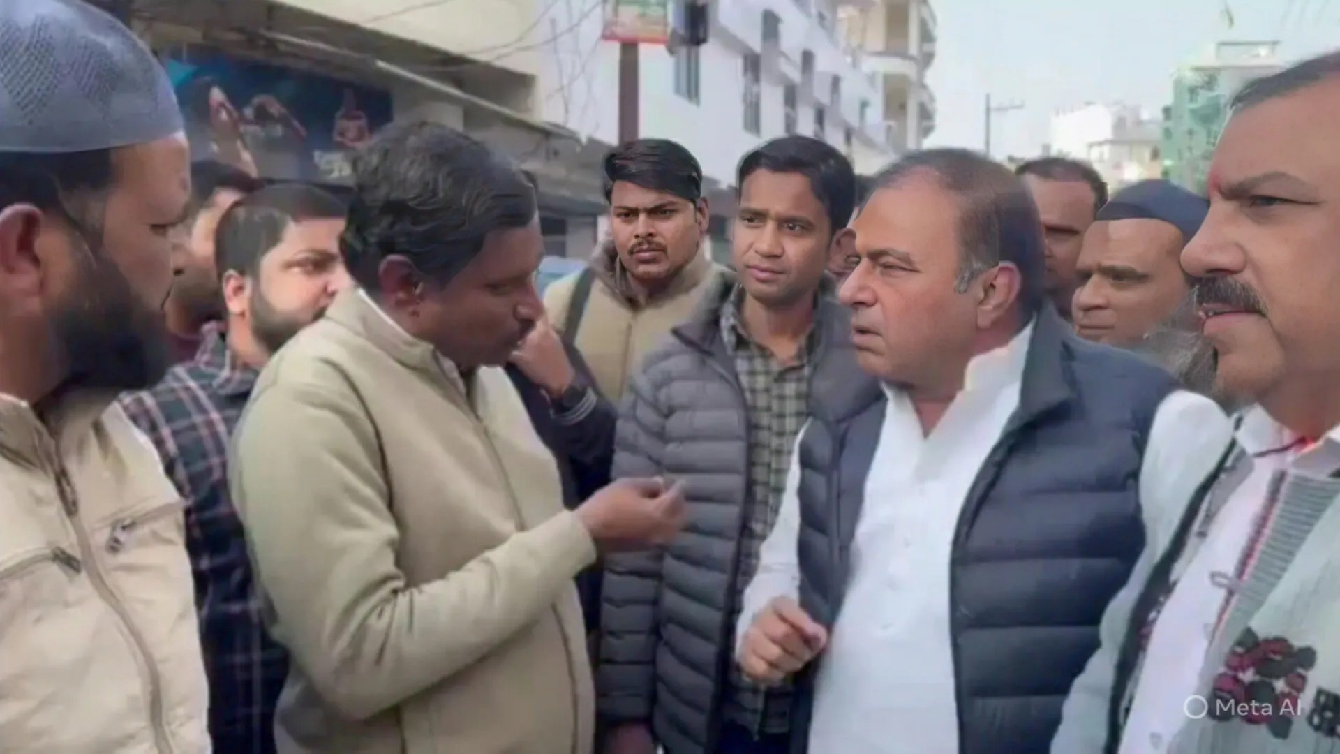 विधायक और इंजीनियर के बीच बातचीत, फोटो सोर्स- वीडियो ग्रैब