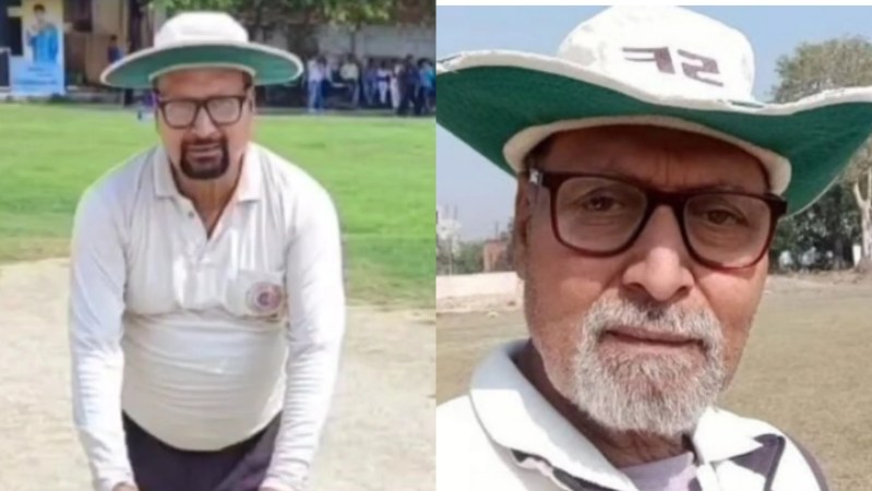 वरिष्ठ अंपायर मानिक गुप्ता की फाइल फोटो, फोटो सोर्स- परिजन