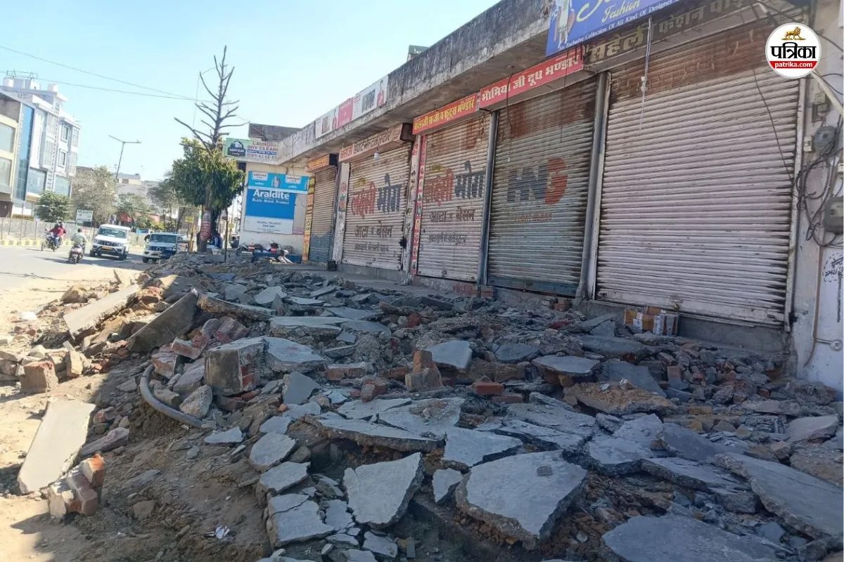 Jaipur Bulldozer Action