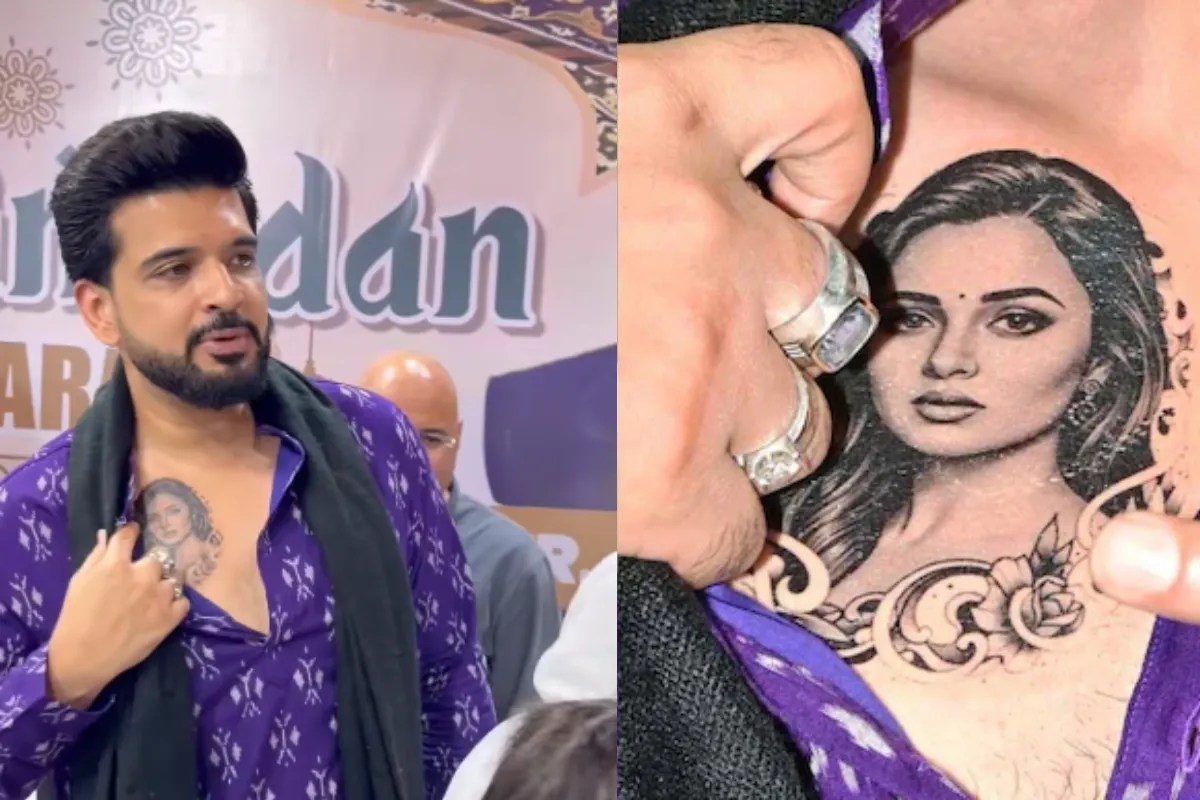 Karan Kundrra Inked Tejasswi Prakash Tattoo