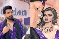 Karan Kundrra Inked Tejasswi Prakash Tattoo