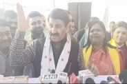 Bhojpuri singer Manoj Tiwari