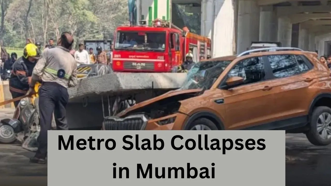 Metro Slab Collapses in Mumbai