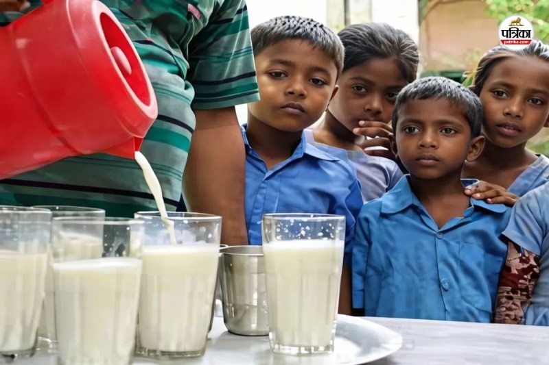 Rajasthan Mid-day Meal Commissionerate strict on excess milk and powdered milk warns institution heads issues new guidelines