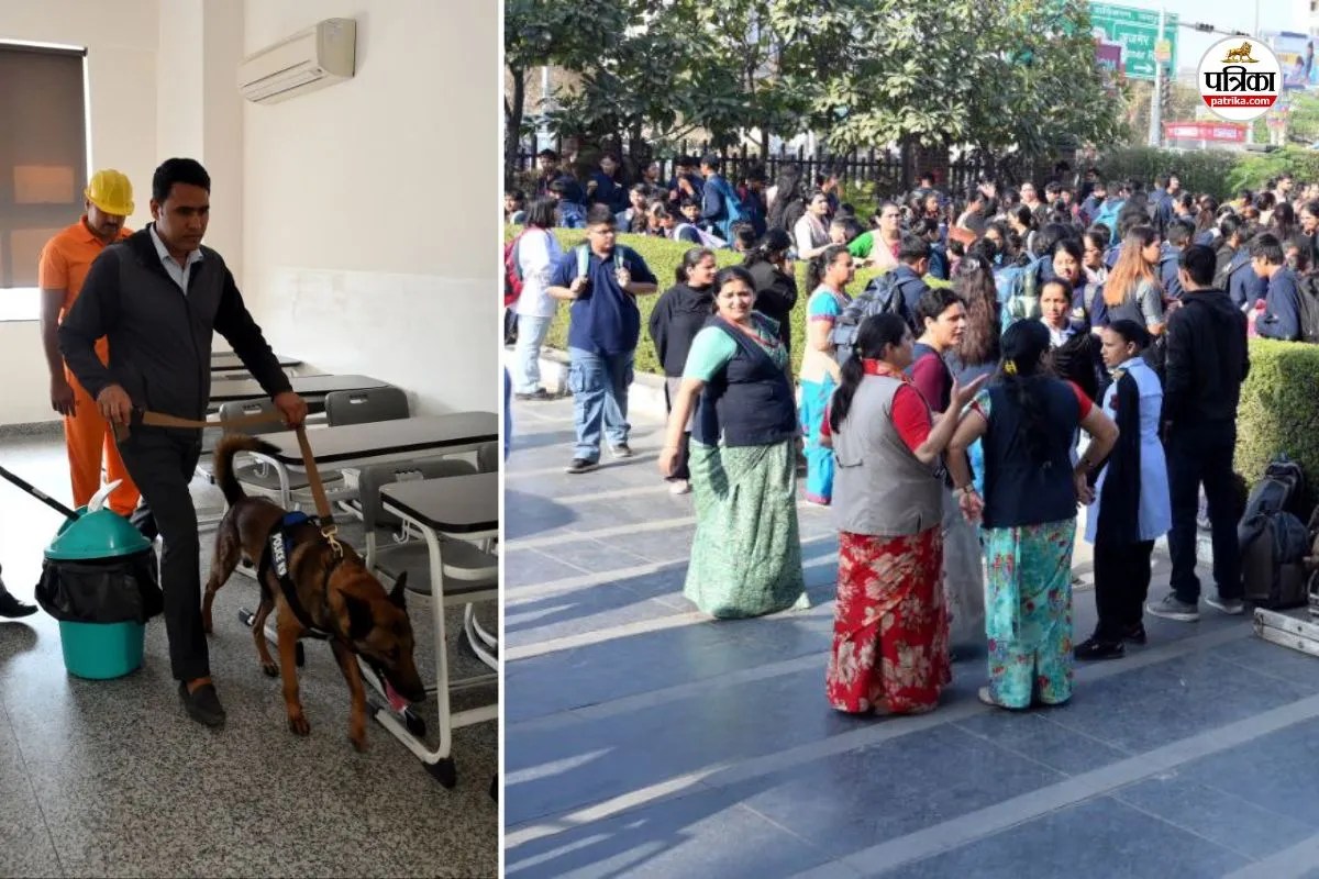 Jaipur Modern School Bomb threat email caused a stir