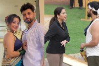 mona lisa with her husband vikrant singh rajpoot