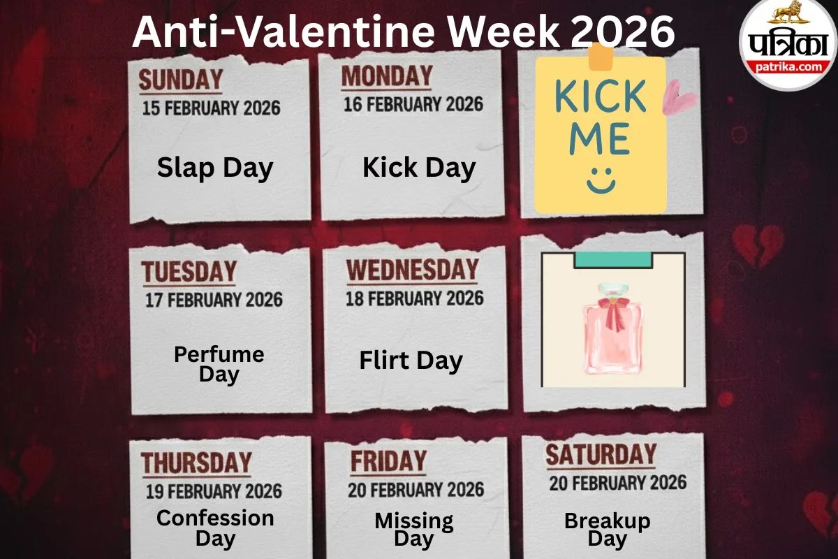 Anti-Valentine Week 2026