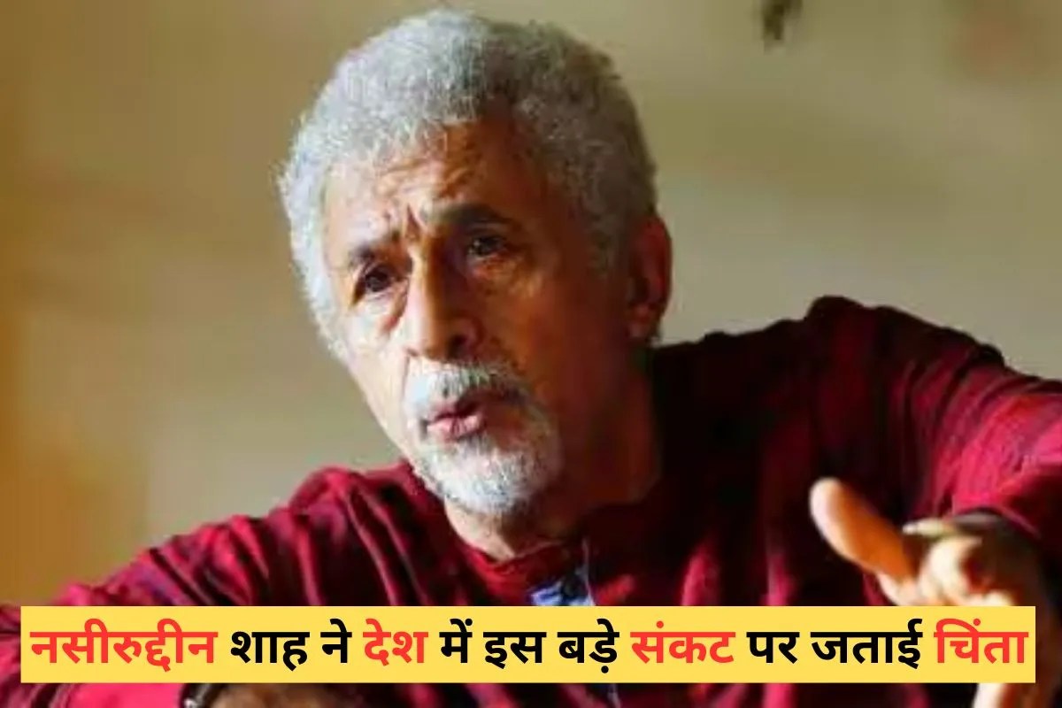 नसीरुद्दीन शाह ने एक बार फिर अपना गुस्सा उतारा है। उन्होंने लोगों के बीच एक और बड़ा मुद्दा उठाया है। जिसमें उन्होंने कहा कि वह खुद भी बड़े दोषी हैं।