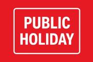 public holiday