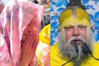 Poonam Pandey Visits Premanand Ji Maharaj