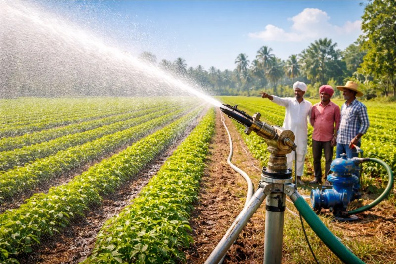 Rain Gun Irrigation System