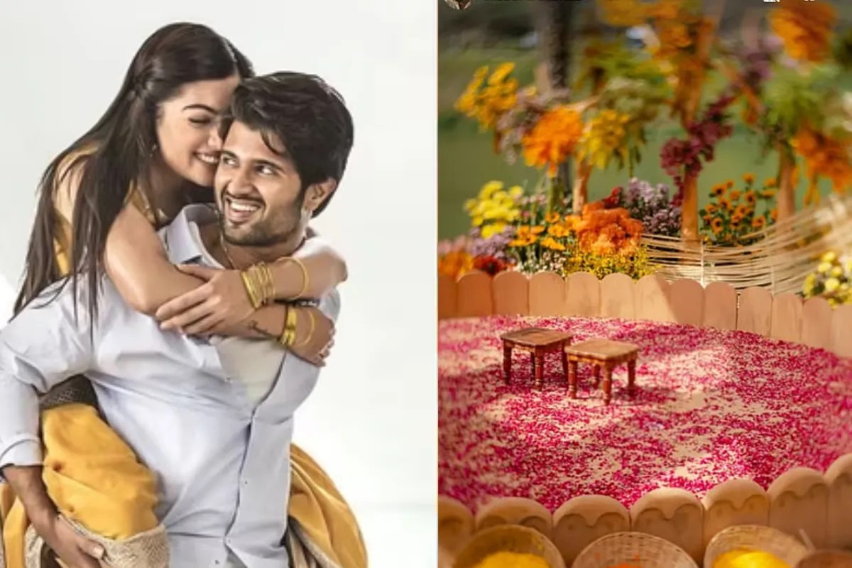 Vijay Deverakonda-Rashmika Mandanna Haldi Ceremony