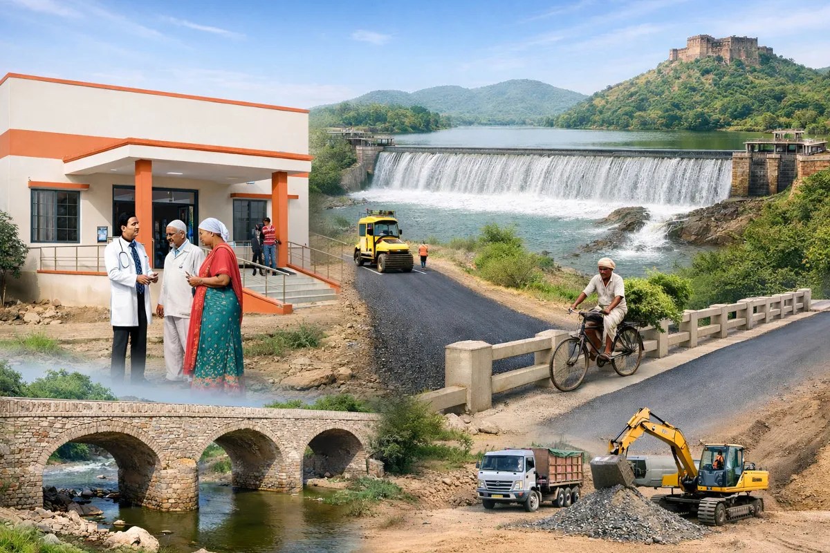road-bridge project, road-bridge project in pali, road-bridge project in beawar, new roads, new roads in pali, pali new road project, pali news, rajasthan news ...