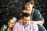 Salman Khan with Helen and Salma Khan