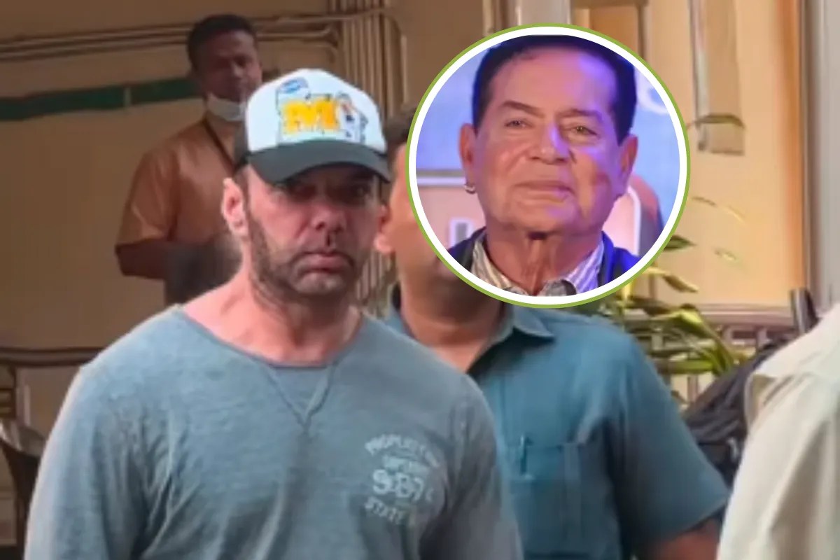 Sohail Khan Visits Salim Khan