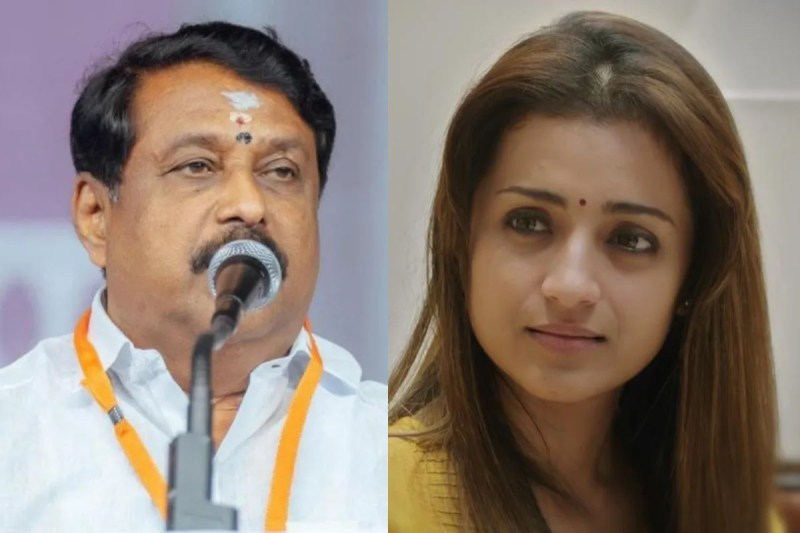 Nainar Nagendran and Trisha Krishnan controversy