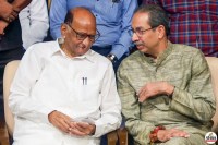 Uddhav Thackeray and Sharad Pawar