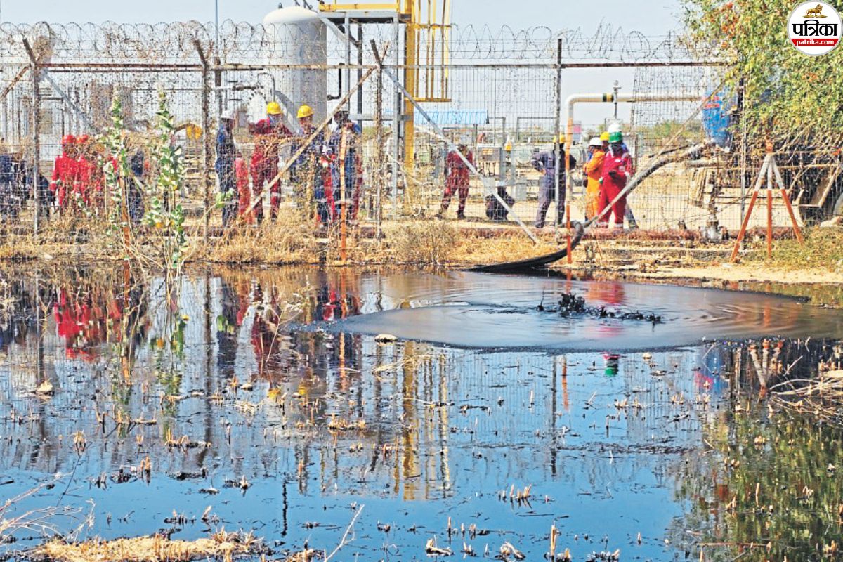 Barmer Crude Oil Leak