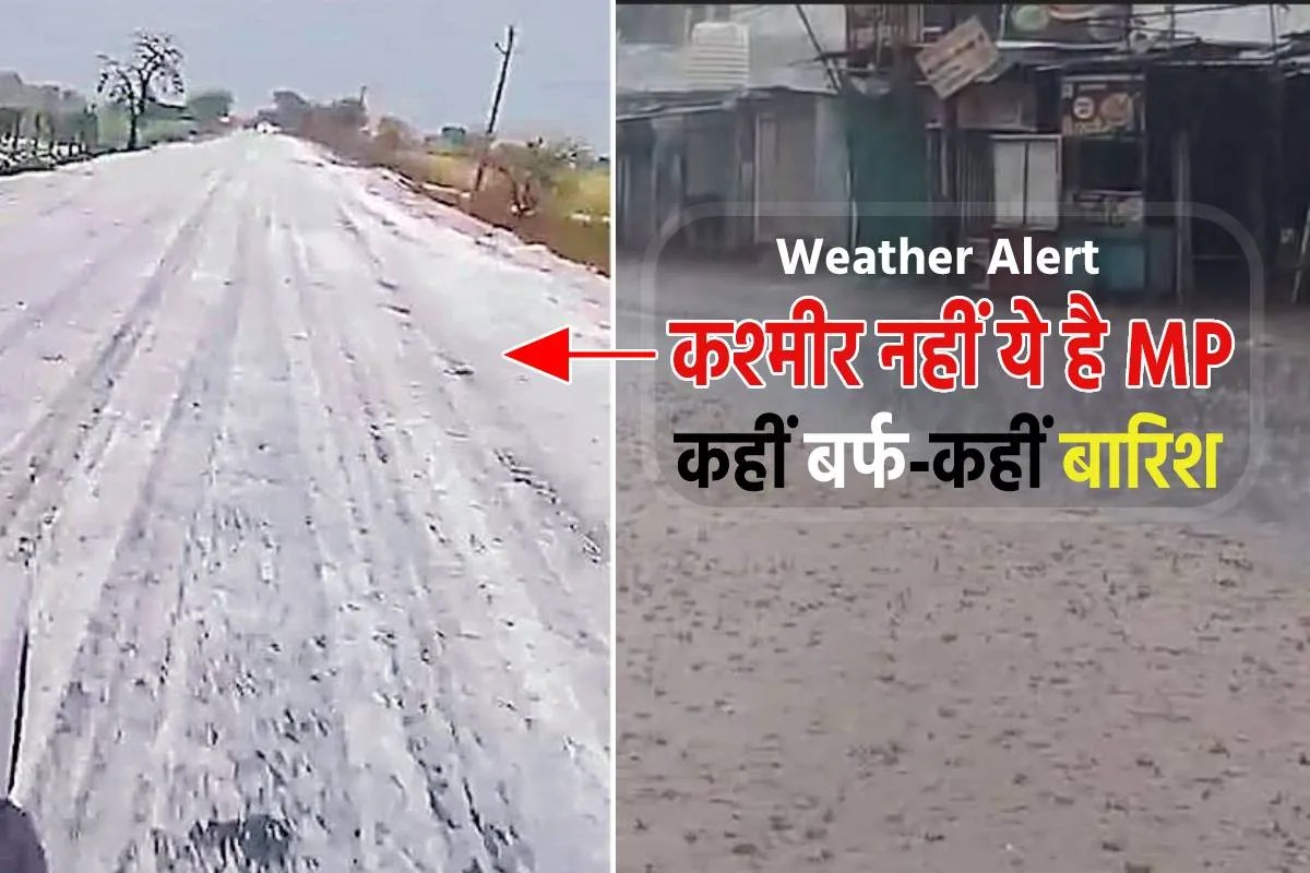 Weather Alert in MP today