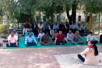 आयुष विभाग द्वारा वरिष्ठ नागरिकों के लिए निःशुल्क स्वास्थ्य परीक्षण एवं आयुर्वेद शिविर आयोजित