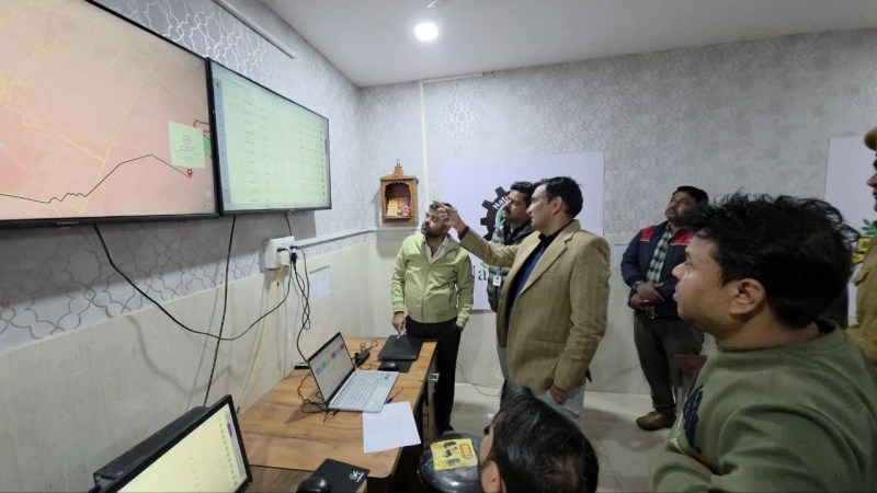 bhilwara nagar nigam centrol room