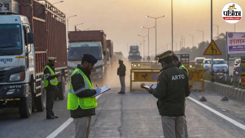 bijnor overloading checking road safety