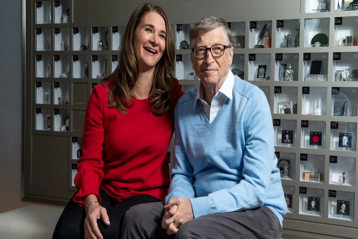 Bill Gates and his ex-wife Melinda Gates