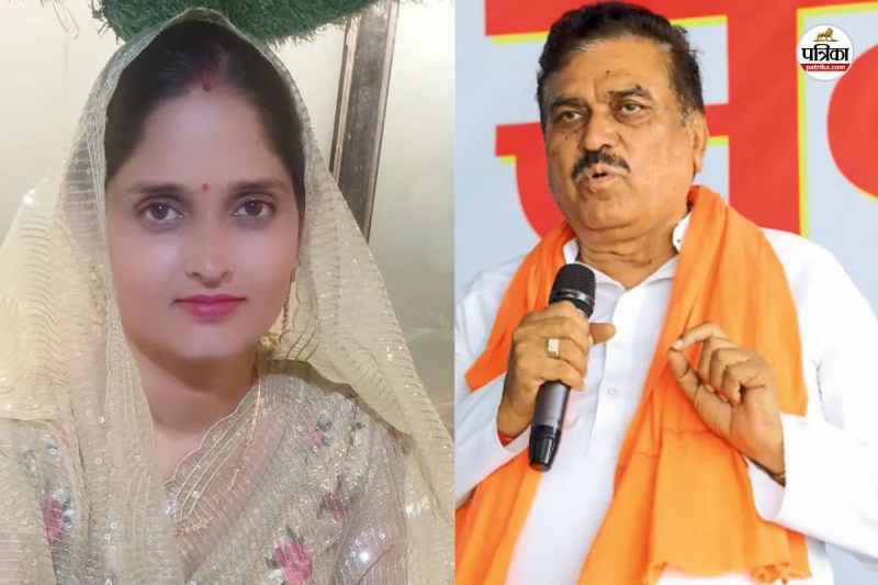 Sangam Chaudhary and MLA Ramesh Khinchi