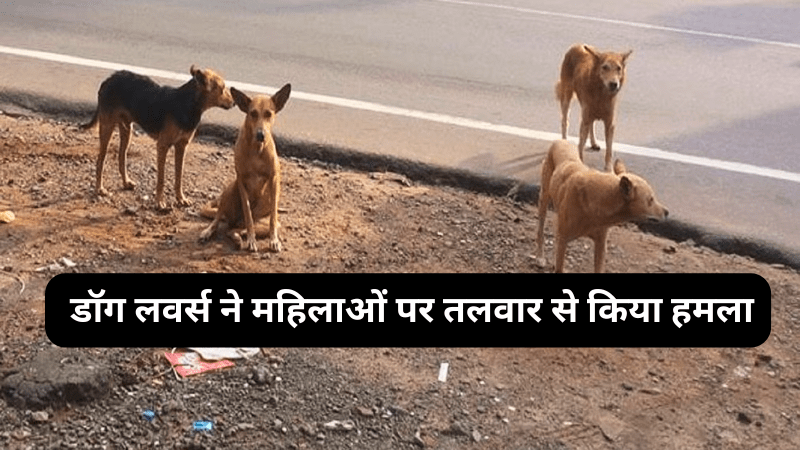Dog lovers attacked women with swords in bhopal over dispute mp news
