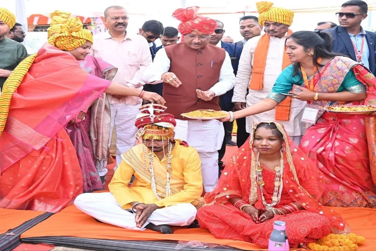 मुख्यमंत्री कन्या विवाह योजना, सामाजिक समरसता का विश्व रिकॉर्ड, 6,412 जोड़ों का हुआ हुआ विवाह