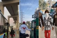 Police arrested a youth for performing stunts on road in delhi crime