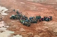 sand mafia illegal mining in chambal river effecting gharial sanctuary morena mp news