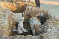 पाइपलाइन लीकेज