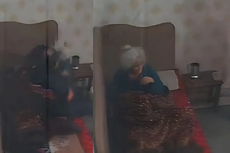 sick and helpless 70 year old women brutally beaten by son know what sparked uproar ghaziabad