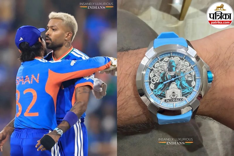 Hardik Pandya Titanium Watch