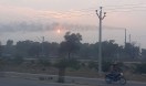हनुमानगढ़. जिला मुख्यालय पर प्रदूषित धुंआ उगल रही फैक्ट्रियां ।