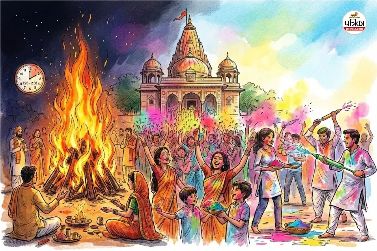 Rajasthan Holika Dahan and Dhulandi exact date suspense is over know