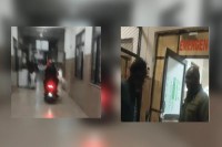 Movie 3 Idiots, patient on scooty, scooty in MDM hospital, scooty in hospital, Jodhpur MDM hospital, Jodhpur news, Rajasthan news, मूवी थ्री इडियट्स, स्कूटी पर मरीज, एमडीएम अस्पताल में स्कूटी, अस्पताल में स्कूटी, जोधपुर एमडीएम अस्पताल, जोधपुर न्यूज, राजस्थान न्यूज