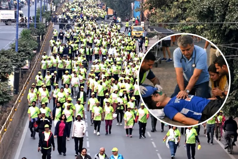Kolkata Runner Heart Attack