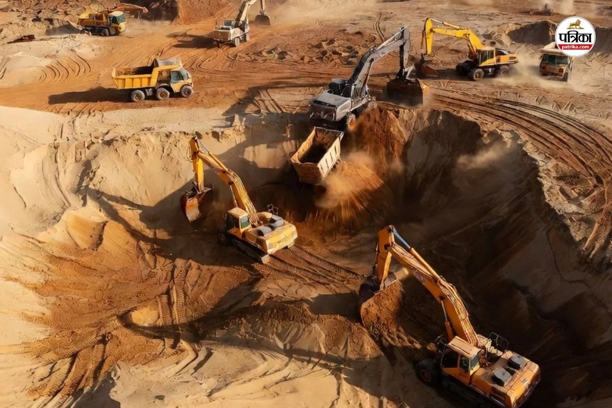Rajasthan Mining Department took a big step despite High Court stay 12 sand mining plots auctioned in 4 districts