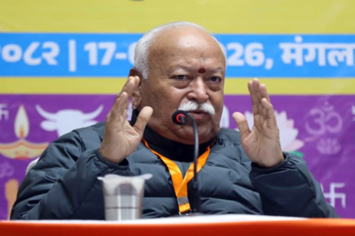 rss chief mohan bhagwat gave mantra of connecting people know what he said meerut