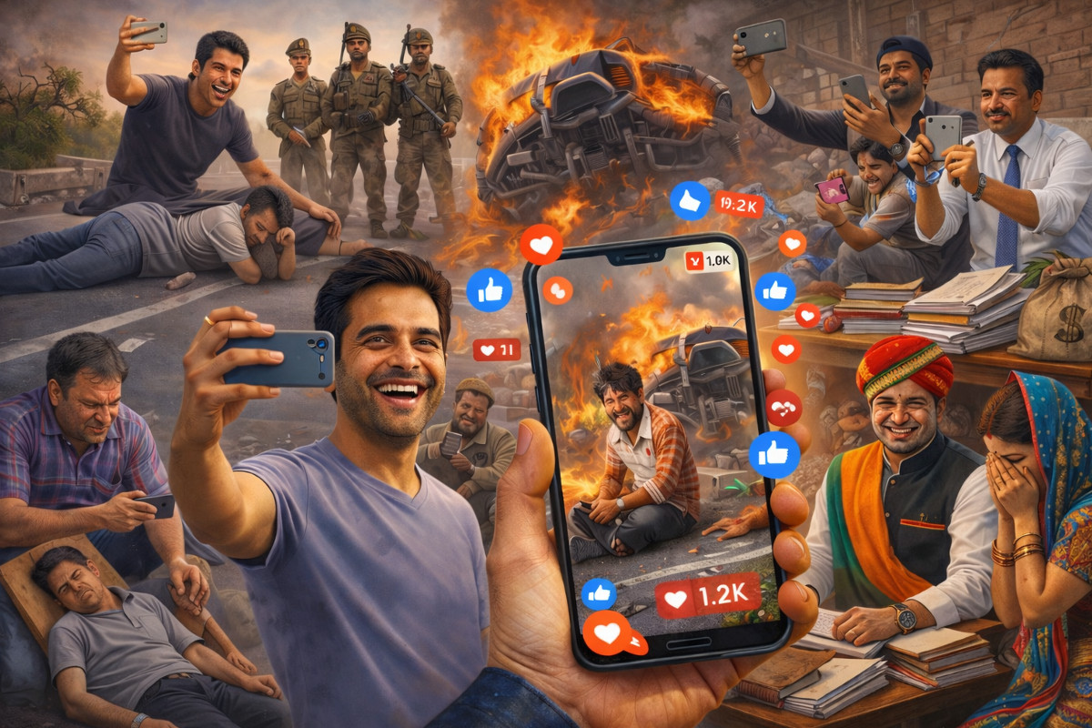 Reel, mobile reel, mobile reel addiction, mobile reel addiction among youth, Sandeep Purohit, Sandeep Purohit article, mobile reel news, रील, मोबाइल रील, मोबाइल रील का नशा, युवाओं में मोबाइल रील का नशा, संदीप पुरोहित, संदीप पुरोहित आर्टिकल, मोबाइल रील न्यूज, निगहबान, nighaban