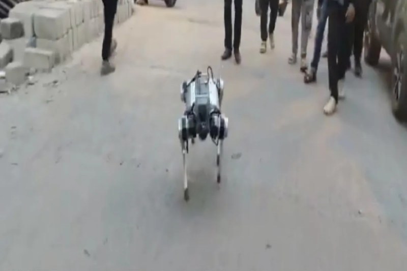 Made In India robot dog PARAM
