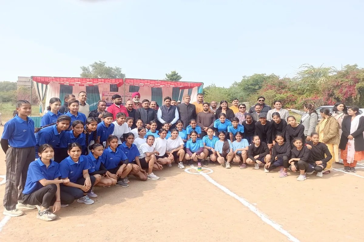 संभाग स्तरीय पिट्टू महिला प्रतियोगिता 2025-26