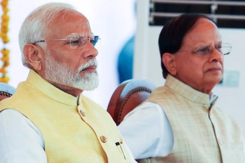 pk mishra with pm modi