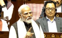 PM Narendra Modi in Rajya Sabha