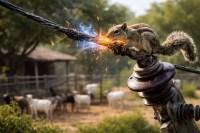 Power line wire, power line wire broken, animals died due to electric shock, 50 animals died due to electric shock, Alwar News, Rajasthan News, बिजली लाइन का तार, बिजली लाइन का तार टूटा, करंट से जानवरों की मौत, करंट से 50 जानवरों की मौत, अलवर न्यूज, राजस्थान न्यूज