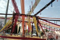 पुष्करणा सावे के अवसर पर सजा गोकुल सर्कल।