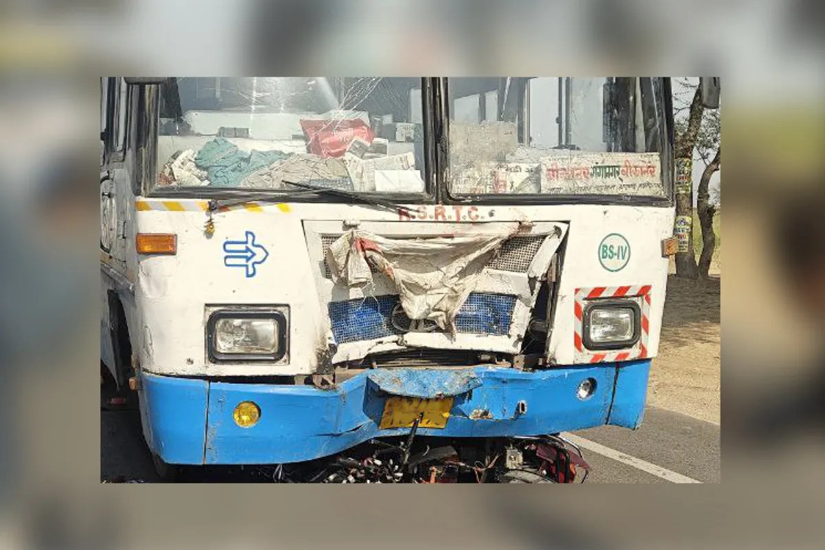 Roadways bus, Roadways bus accident, Roadways bus accident in Sriganganagar, Roadways bus accident in Rajasthan, Roadways bus scooter accident, 3 killed in Sriganganagar, Sriganganagar news, Rajasthan news, रोडवेज बस, रोडवेज बस एक्सीडेंट, रोडवेज बस एक्सीडेंट इन श्रीगंगानगर, रोडवेज बस एक्सीडेंट इन राजस्थान, रोडवेज बस स्कूटी एक्सीडेंट, श्रीगंगानगर में ३ की मौत, श्रीगंगानगर न्यूज, राजस्थान न्यूज