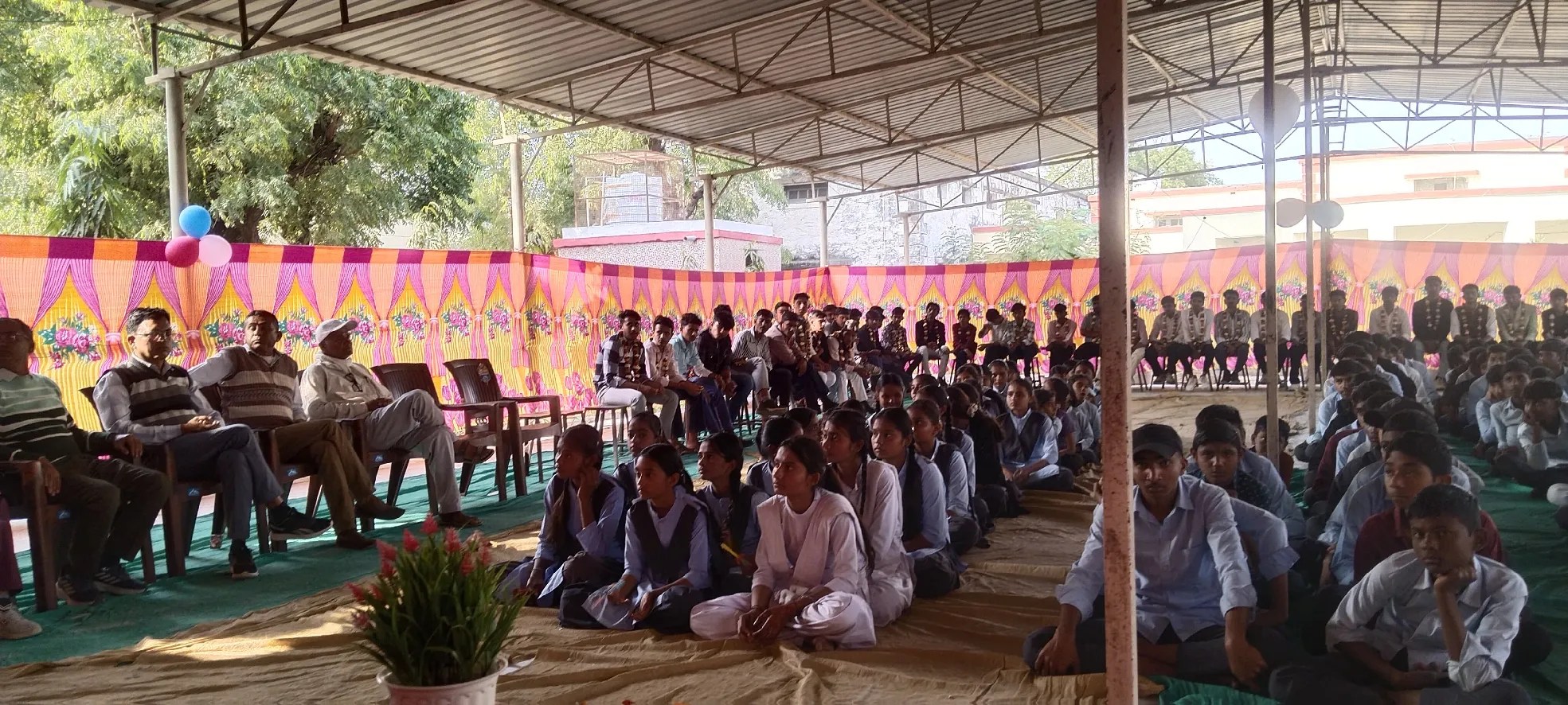 कालन्द्री में विदाई एवं आशीर्वाद समारोह का आयोजन